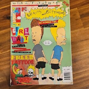 Beavis and Butt-Head 'Girl Bait' 1994 #2 Comic Nice Condition